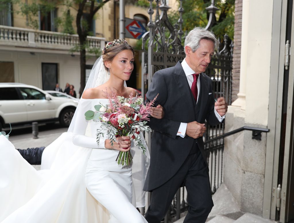 Josema acompaña a su hija Ana en el gran día de su boda
