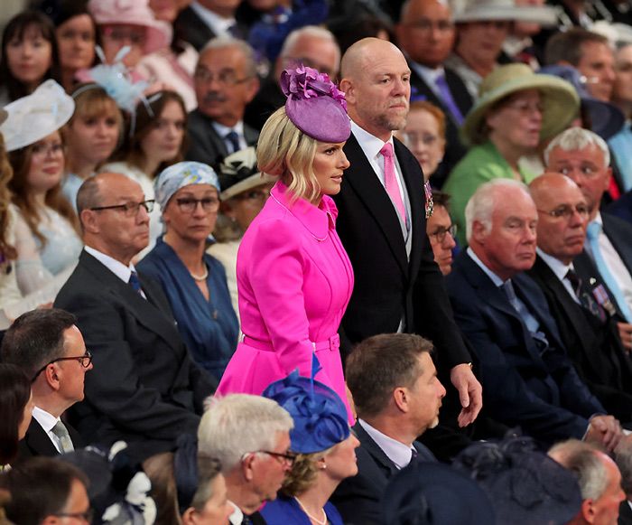 Mike y Zara Tindall