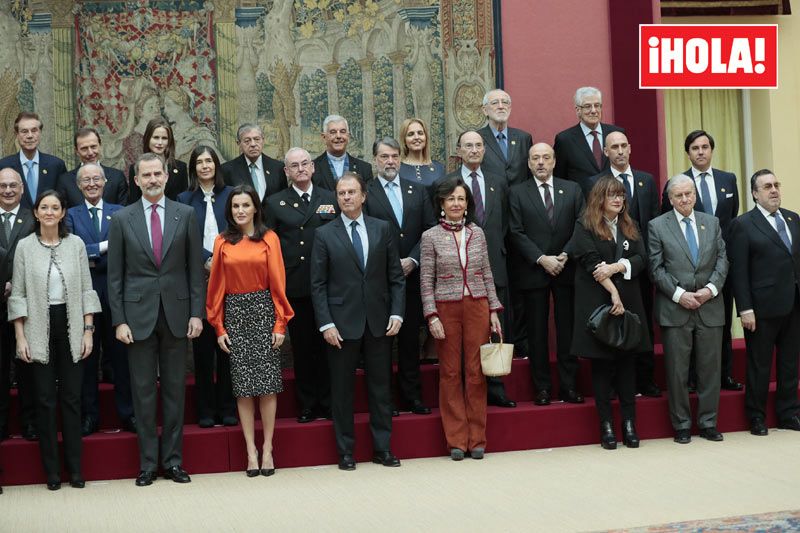 Los Reyes Felipe y Letizia