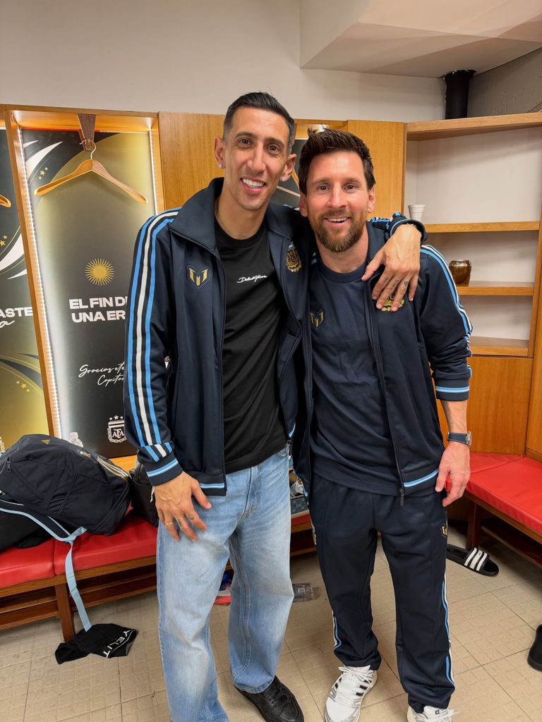 Ángel Di María le dedicó unas lindas palabras a Lionel Messi.