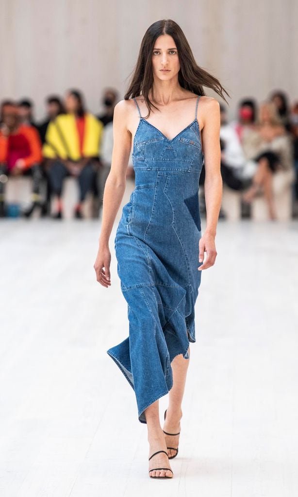 denim dress