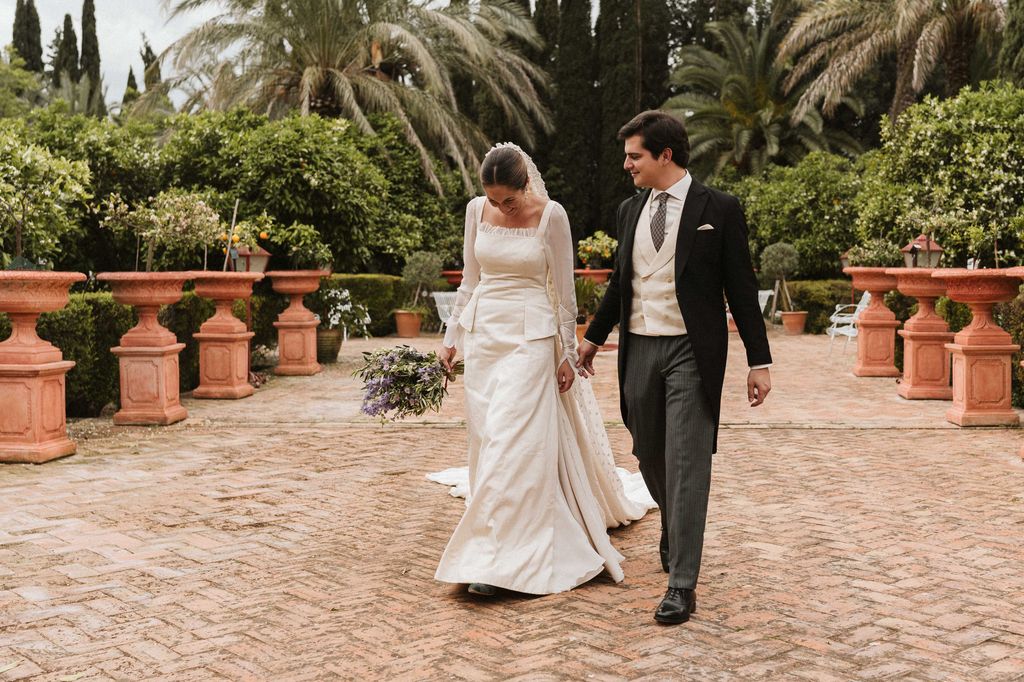 Boda de Mariquilla vestido de Belén Miranda