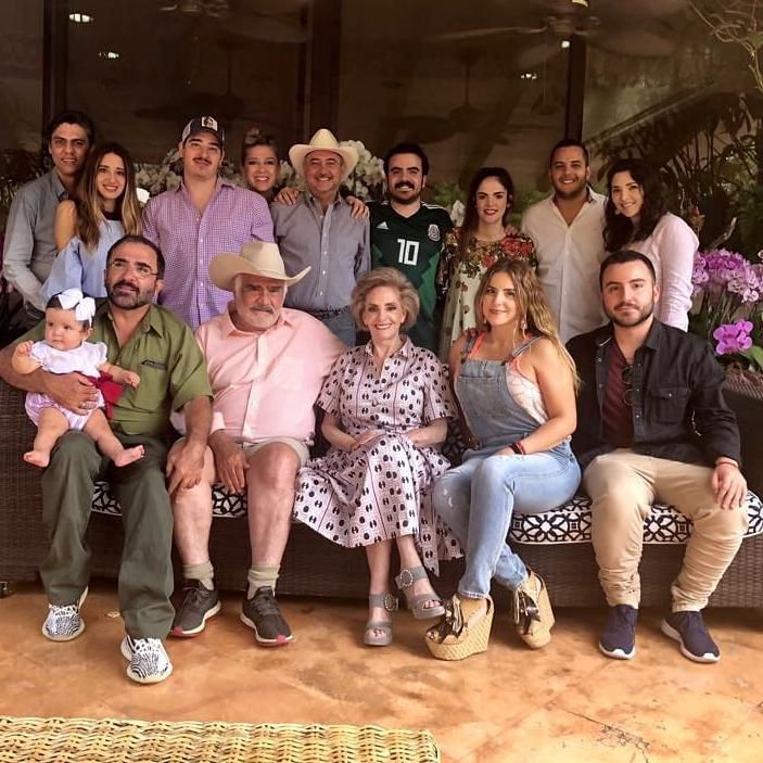 Vicente Fernández y su esposa, Doña Cuquita