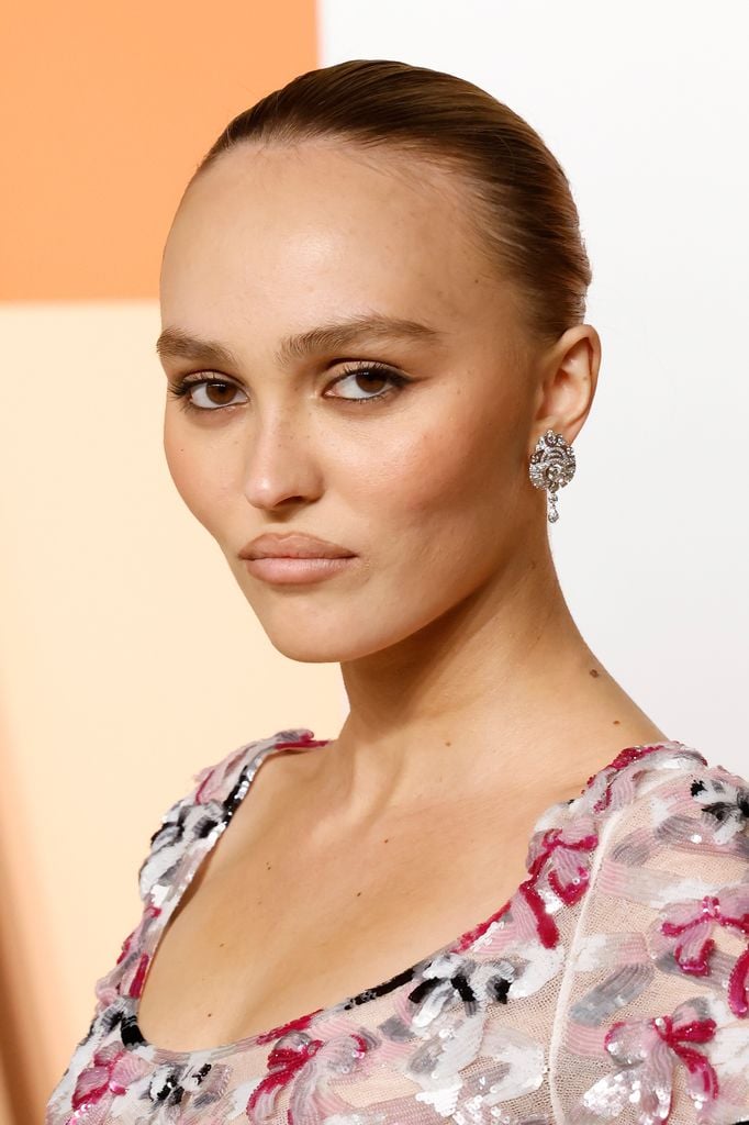 Lily-Rose Depp en la Vanity Fair Oscar Party en marzo de este año. 