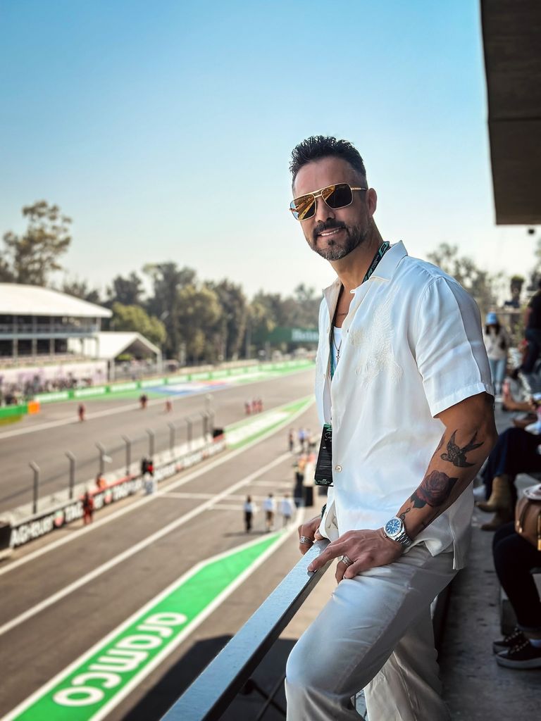 José Ron en el Gran Premio de México 2025