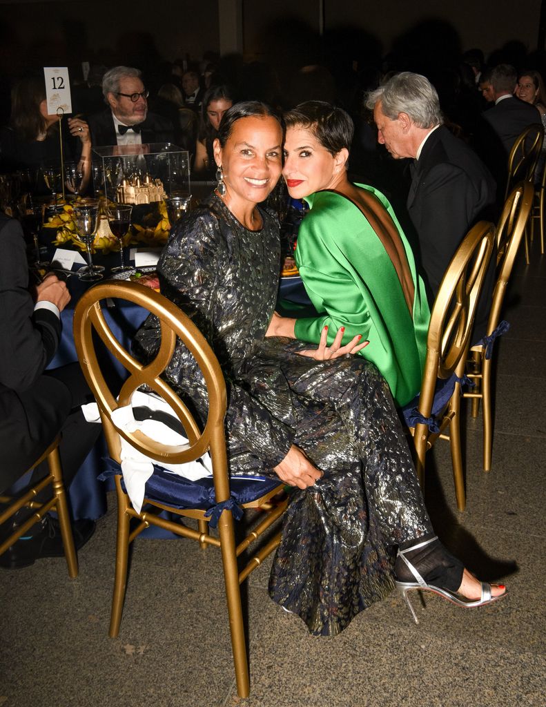 Erica Reid y la princesa Deena Ali Al-Juhani Abdulaziz.