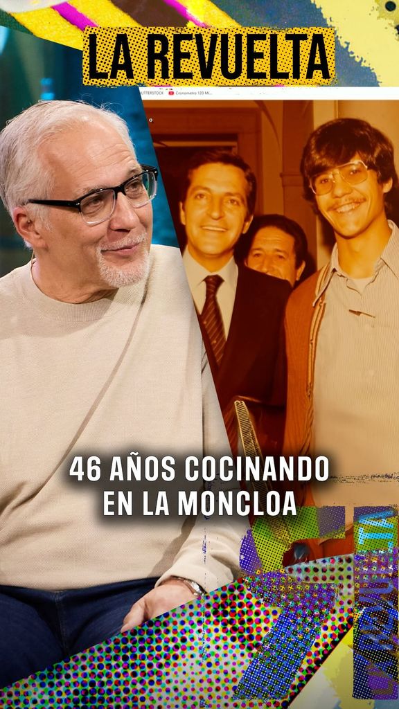 José Roca cocinero de La Moncloa