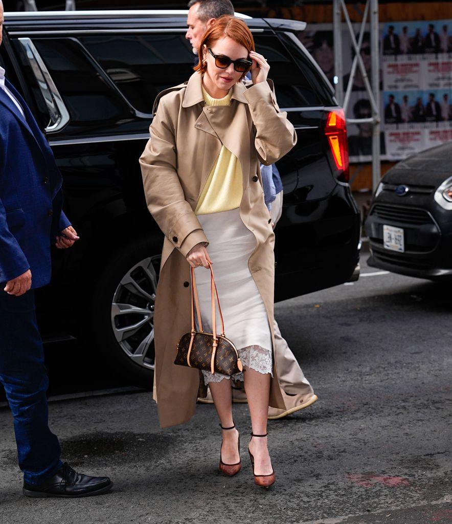 Emma Stone en Nueva York, 2025. 