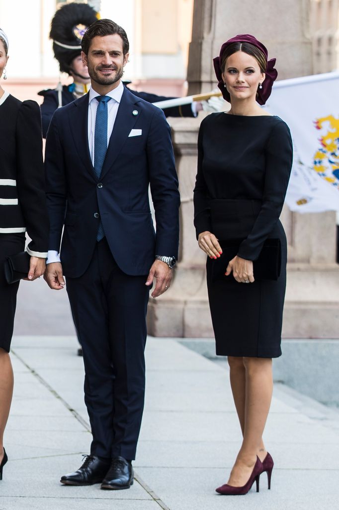 Tocados de invitada de las royals Sofía de Suecia