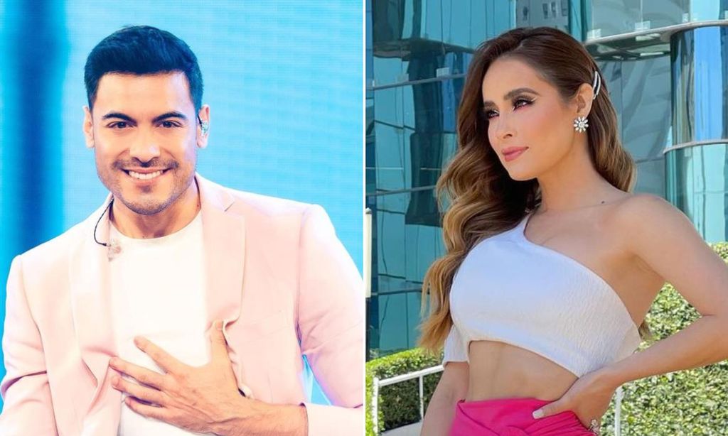 Carlos Rivera y Cynthia Rodríguez