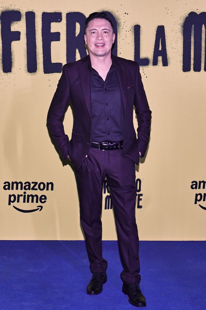 Armando Hernández en la alfombra de 'Prefiero la Muerte'.