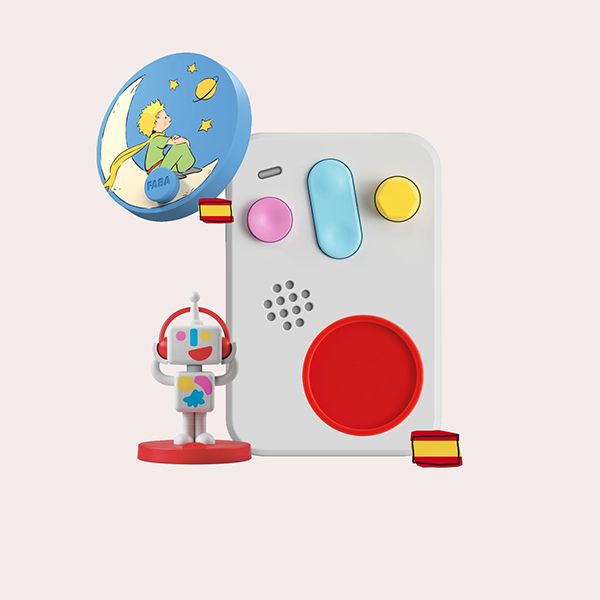 FABA+ Cuentacuentos Interactivo con Disco Sonoro 'El Principito