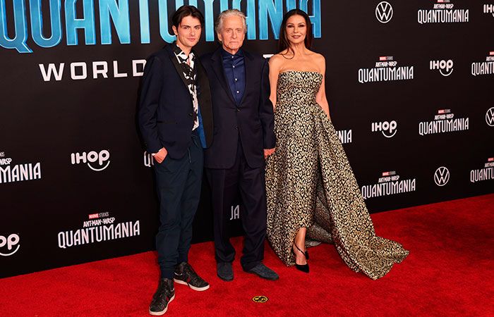 Catherine Zeta-Jones, Michael Douglas y Dylan