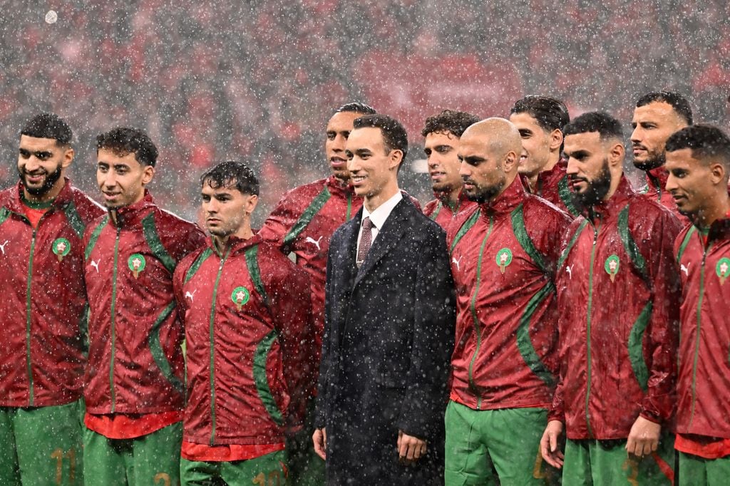 Moulay Hassan en la copa Africana de Naciones de 2025