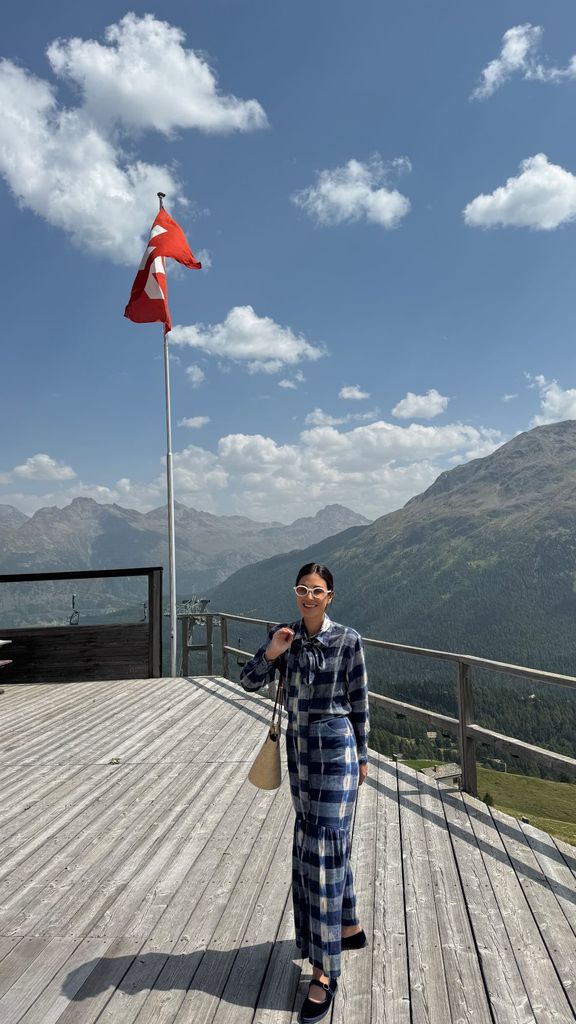 Sassa de Osma en St.Moritz con look de Philippa1970