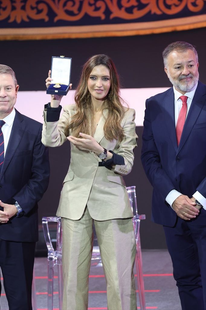 Sara Carbonero agradece la Medalla de Oro de Castilla - La Mancha 
