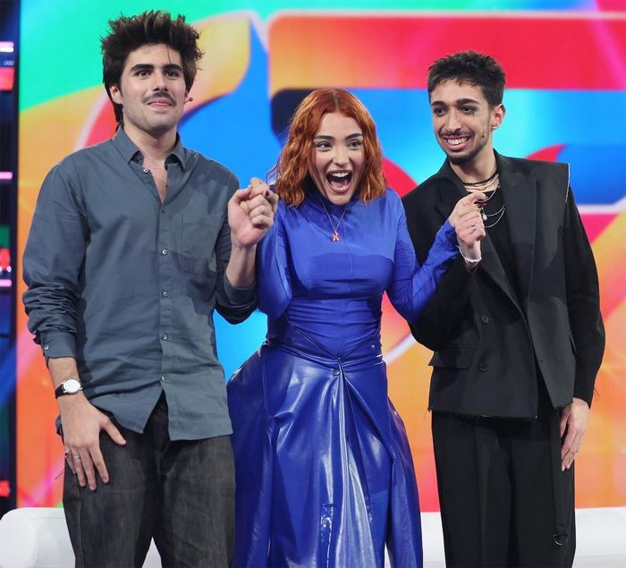 Martín, Violeta y Paul 