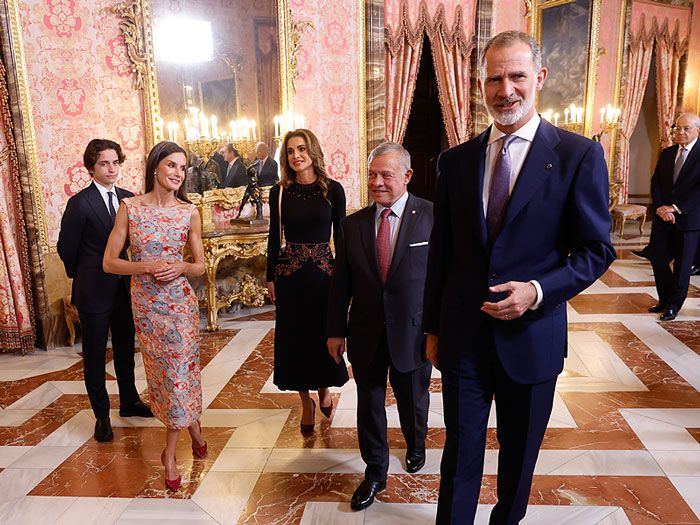 Reyes de España y Reyes de Jordania