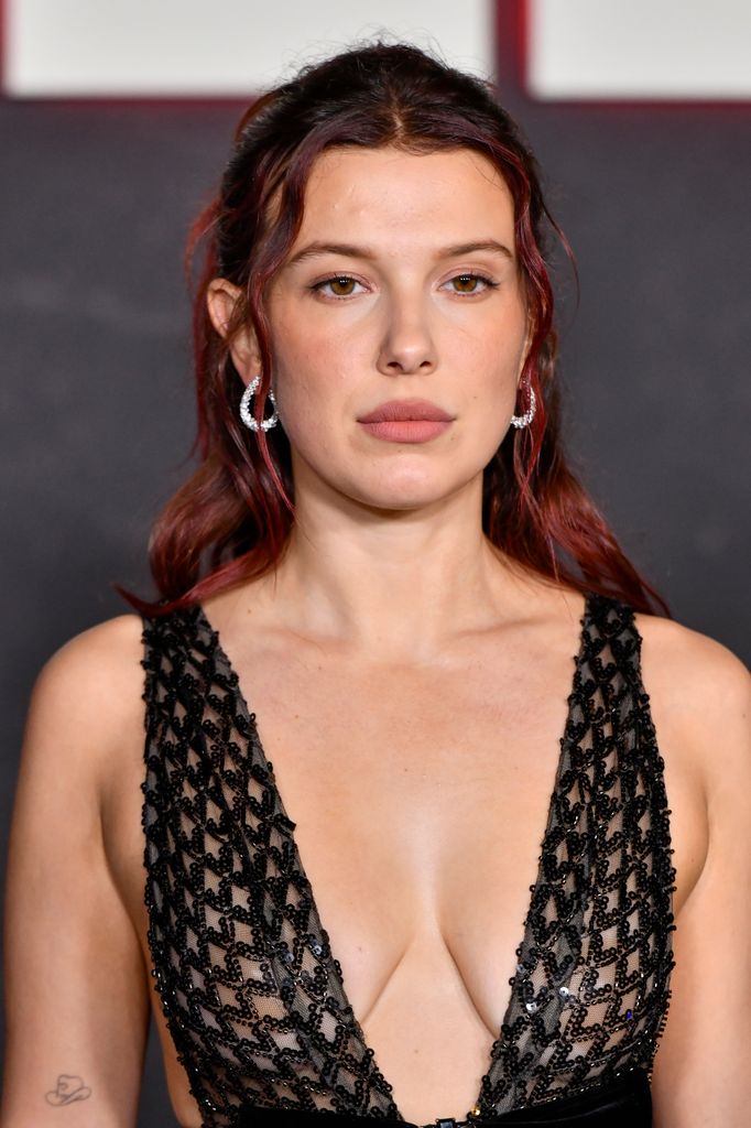 Millie Bobby Brown en Los Ángeles promoviendo la serie.