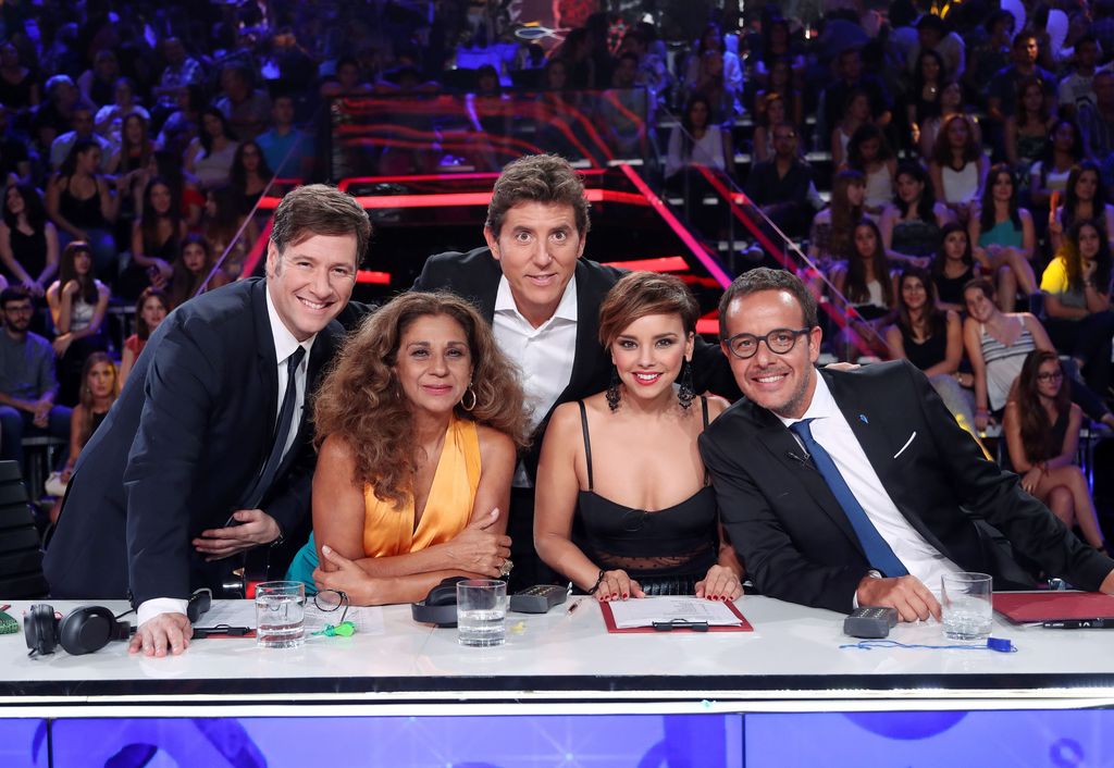 Chenoa, durante la primera gala de Tu cara me suena en 2016