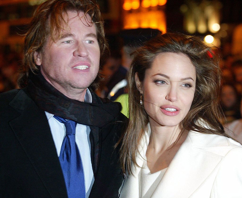 Angelina Jolie y Val Kilmer vivieron una historia de amor que duró tres años