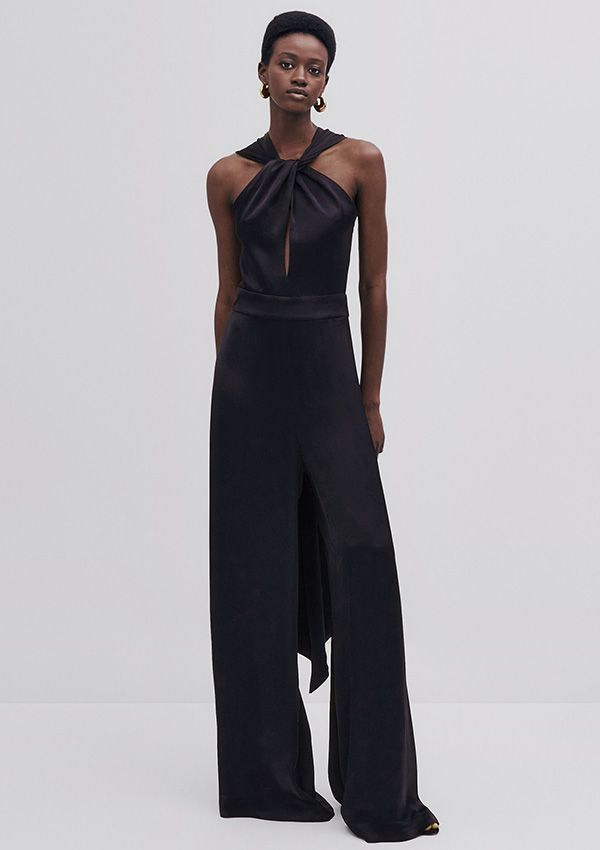 Mono largo azul de Massimo Dutti