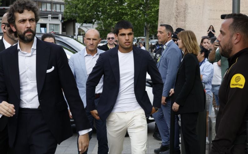 Carlos Alcaraz causa sensación en Madrid