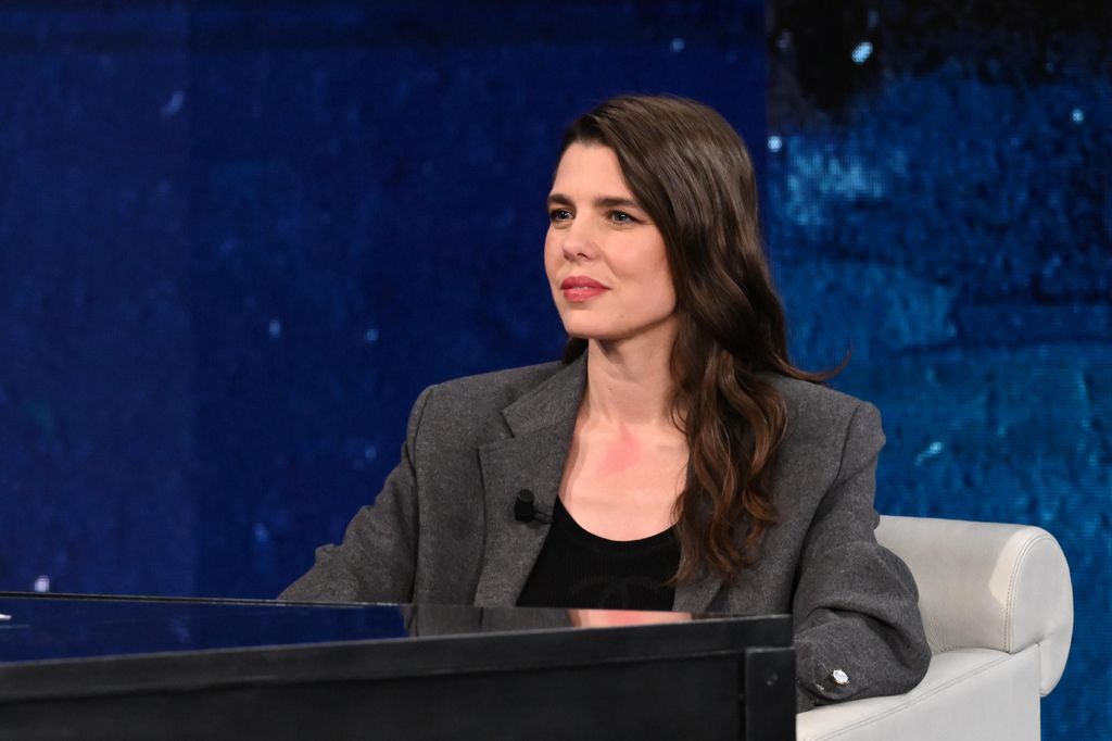 Carlota Casiraghi, en el programa de televisión italiano 'Che Tempo Che Fa'TV'