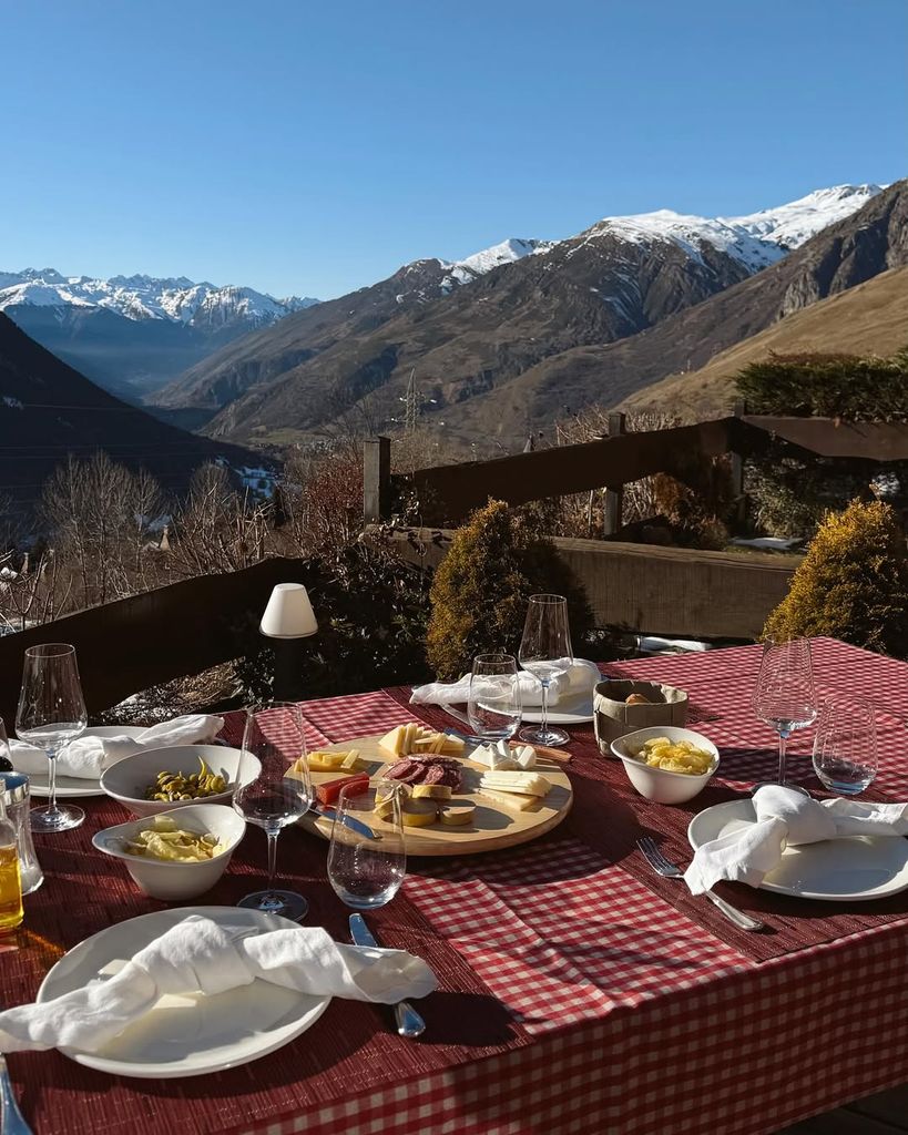 Marta Oria y Sandra Gago en Baqueira.