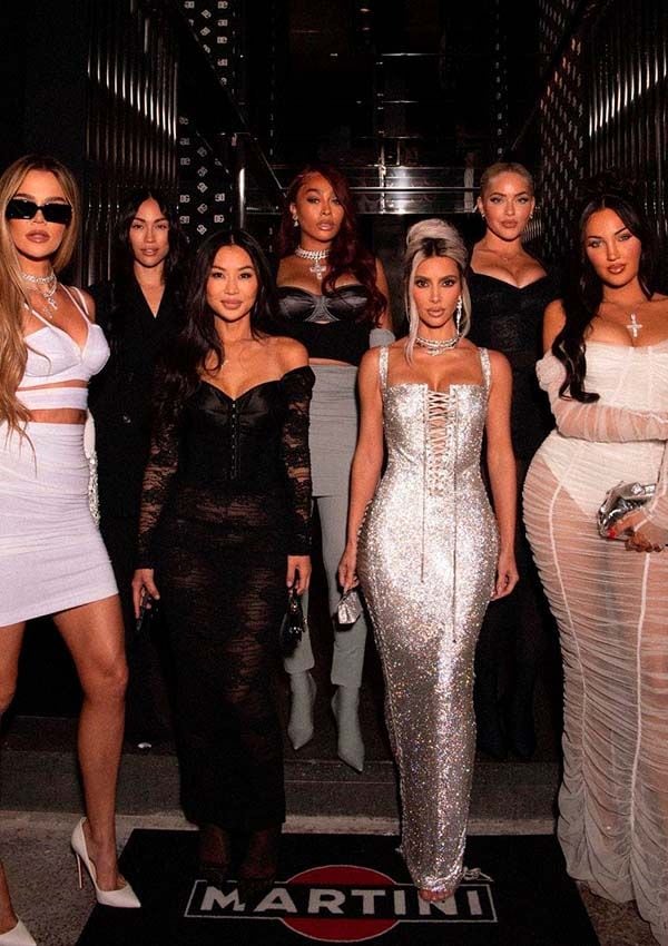 Kim Kardashian tras la after party' del desfile de Dolce & Gabbana en Milán