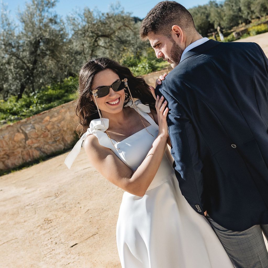 Gafas de sol para novias cómo llevar en una boda