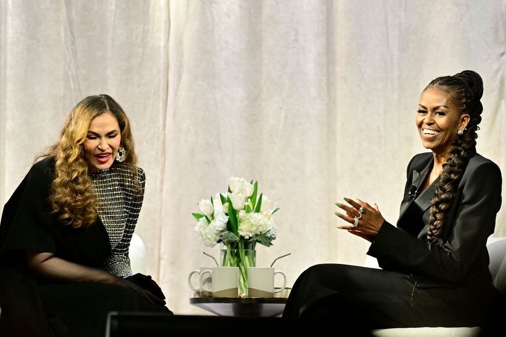 Michelle Obama pone el ritmo y se luce con sus pasos de baile junto a Tina Knowles
