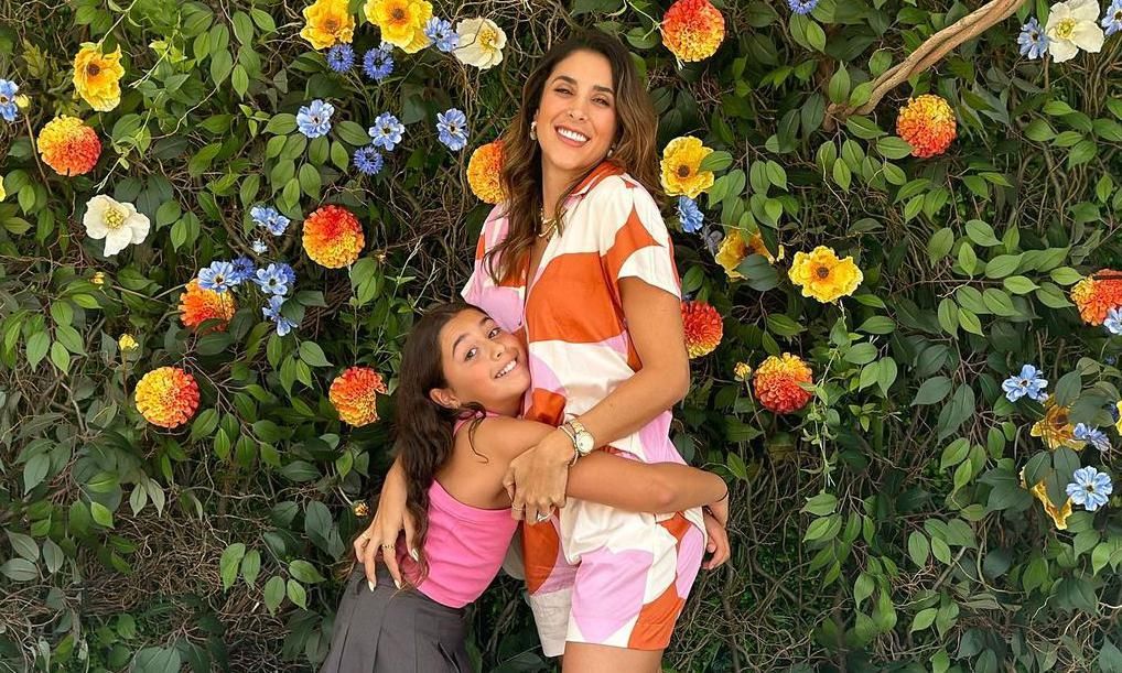 Daniela Ospina y su hija, Salomé