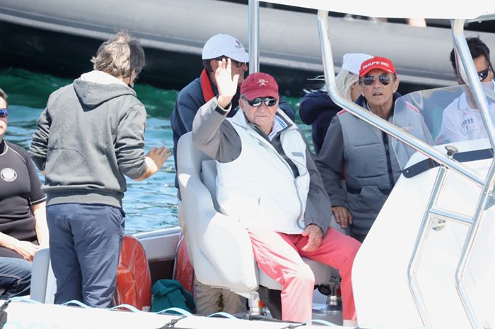Los anfitriones del rey Juan Carlos, el matrimonio Campos