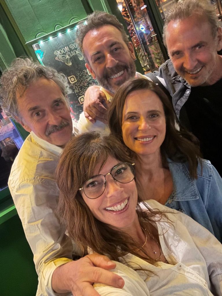 Aitana Sánchez-Gijón y Maribel Verdú en su último plan con Pedro Larrañaga, Pere Ponce y Antonio Molero