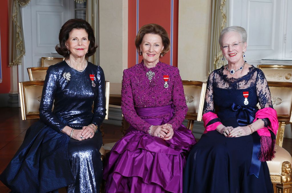 Silvia y Sonia de Noruega en Oslo en el año 2016
