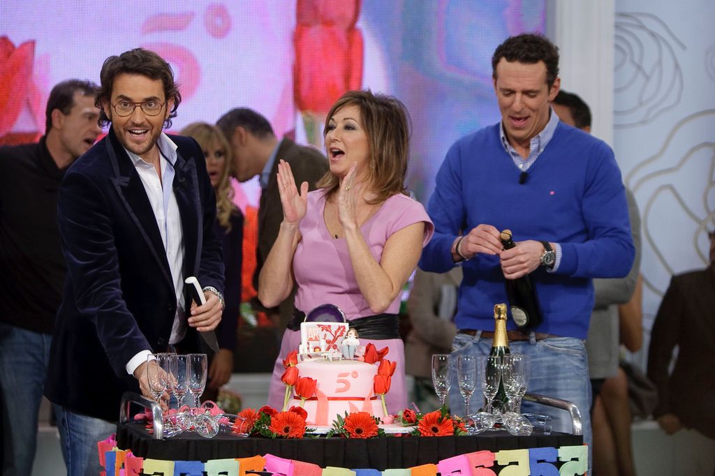 Maxim Huertas y Ana Rosa Quintana