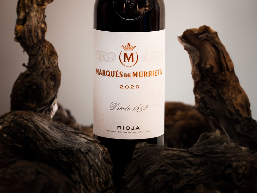 Marqués de Murrieta 2020, el vino elegido para la subasta benéfica de este año.