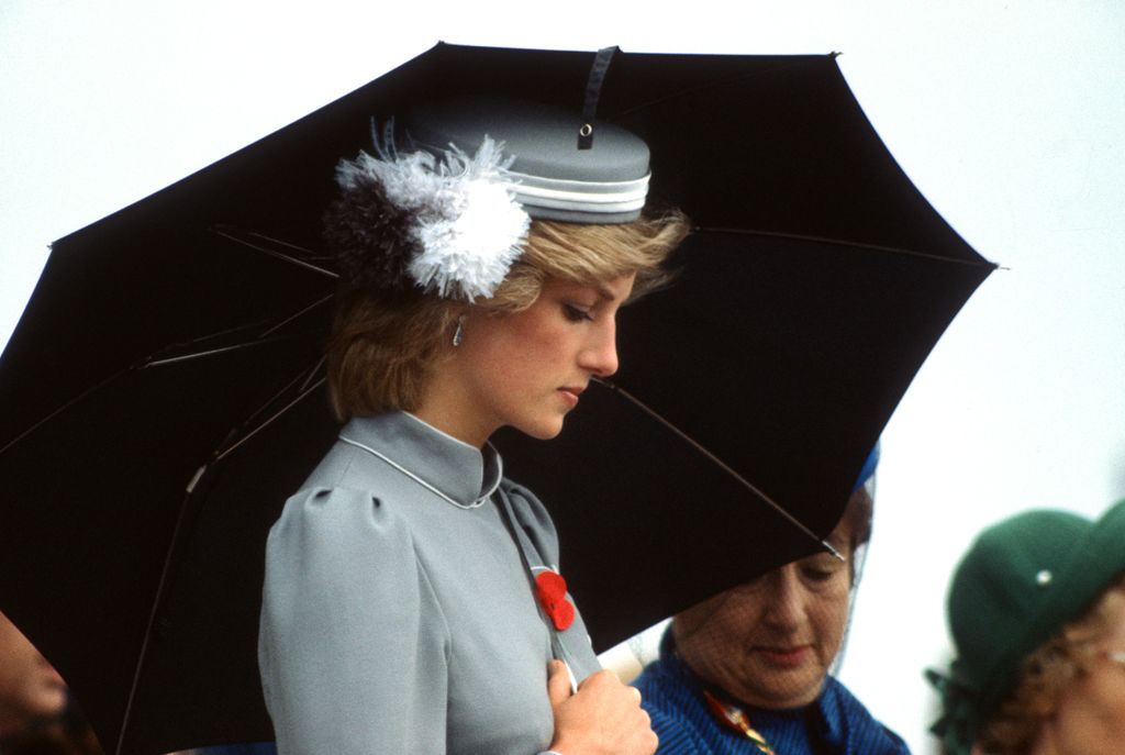 Diana, princesa de Gales, en Nueva Zelanda, 1983.
