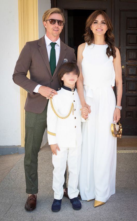 La Primera Comunión de Enzo, hijo de Guti y Romina
