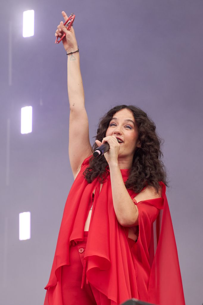Ximena Sariñana en el HERA Festival en el Estadio GNP en la Ciudad de México. 
