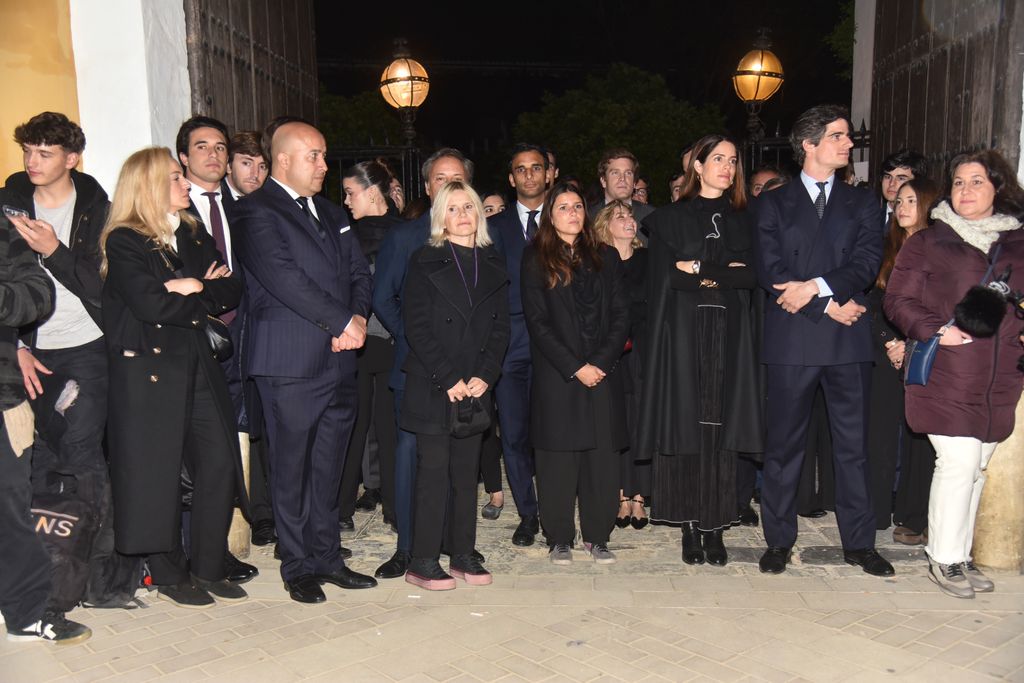Cayetana Rivera, Eugenia Martinez de Irujo,Barbara Mirjan  Narcis Rebollo, Sofia Palazuelo y Fernando Fritz James