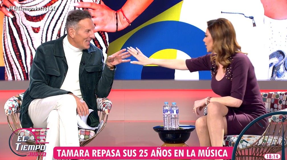 Tamara con Joaquín Prat