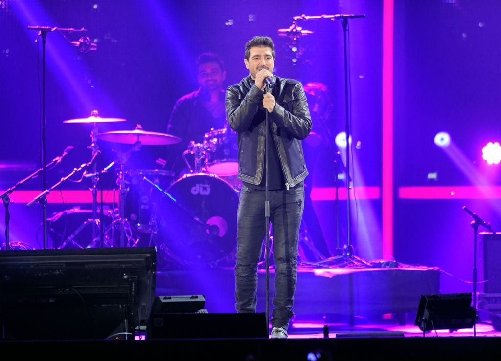 Antonio Orozco en un concierto del año 2013
