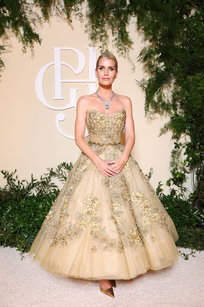 Kitty Spencer en la primera edición del Grand Prix De La Haute Joaillerie en Mónaco, 2025.