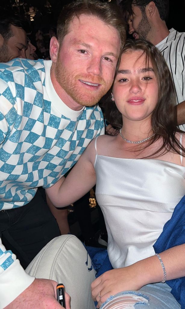 Saúl \'El Canelo\' Álvarez y su hija Emily