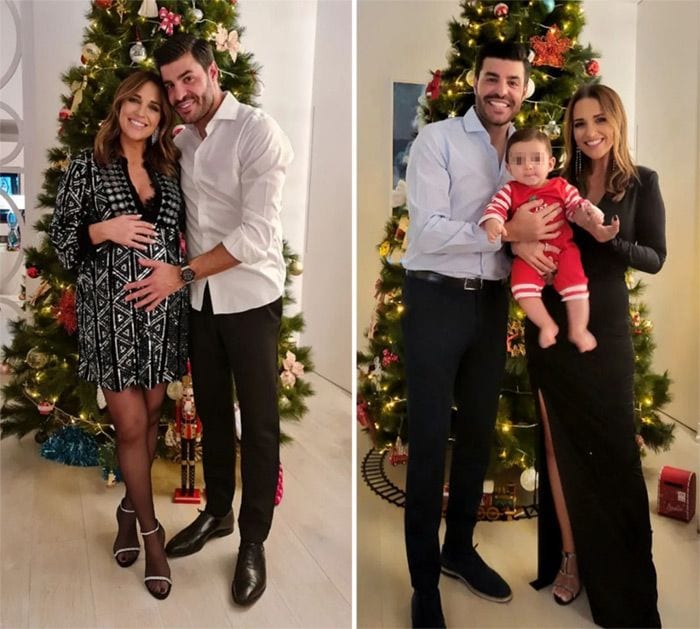 Paula Echevarría y su hijo