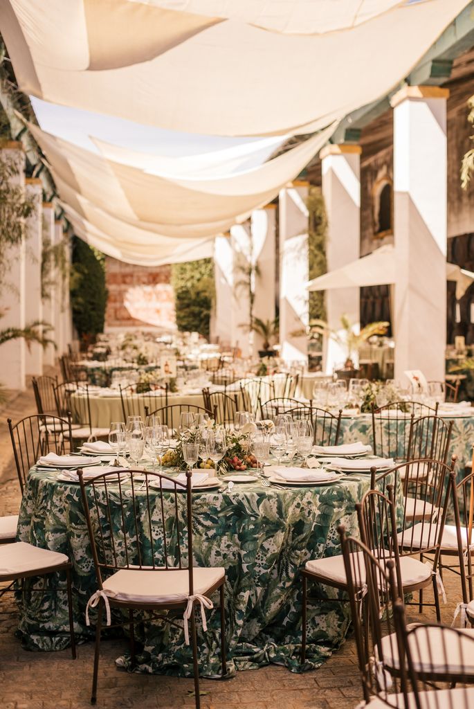 Decoración de bodas de primavera