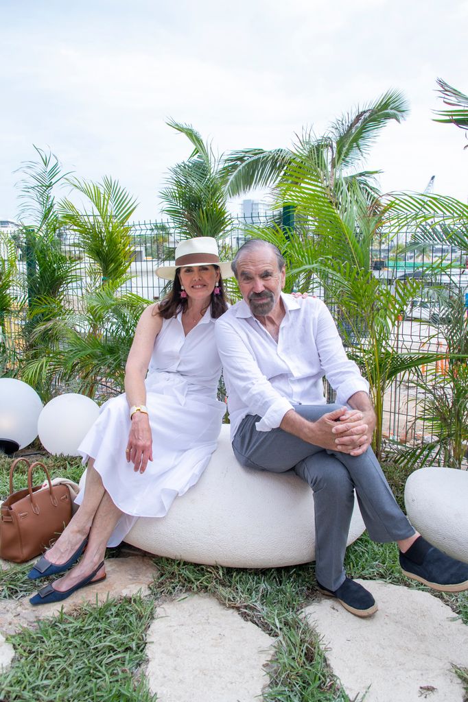 Jorge Pérez y su esposa Darlene Pérez