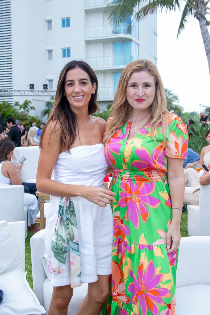 Tania Gómez y Balbina Paez